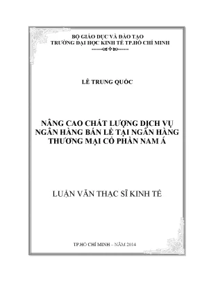 Nâng Cao Chất Lượng Dịch Vụ Ngân Hàng Bán Lẻ Tại Nam Á