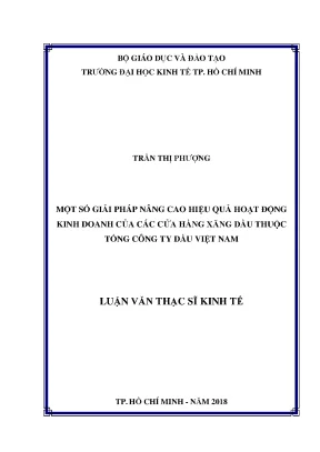 Giải pháp nâng cao hiệu quả kinh doanh cho cửa hàng xăng