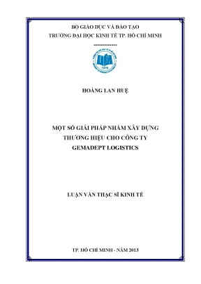 Giải pháp xây dựng thương hiệu cho công ty Gemadept