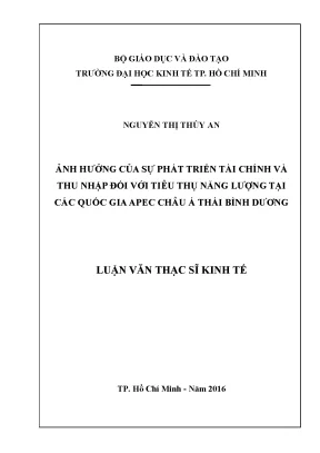 Luận văn: Ảnh hưởng tài chính đến tiêu thụ năng lượng APEC