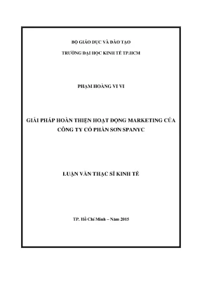 Giải pháp tối ưu hóa hoạt động marketing cho công ty cổ