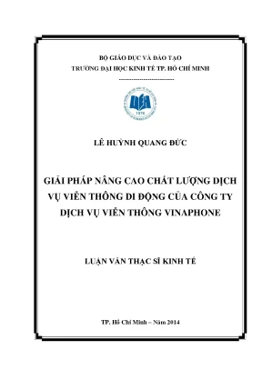 Giải pháp nâng cao chất lượng dịch vụ viễn thông di động
