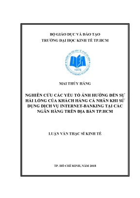 Nghiên cứu sự hài lòng của khách hàng cá nhân với dịch