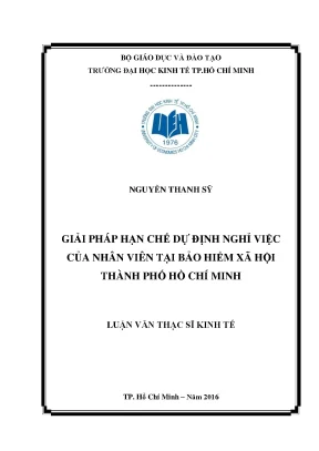 Giải pháp giảm thiểu nghỉ việc của nhân viên tại Bảo 