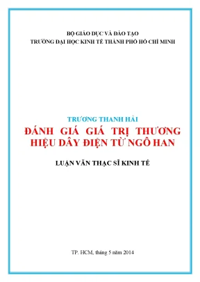 Đánh Giá Giá Trị Thương Hiệu Dây Điện Từ Ngô Han