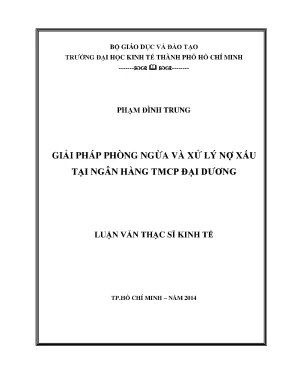 Giải pháp hiệu quả phòng ngừa và xử lý nợ xấu tại ngân