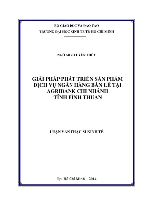 Giải pháp phát triển dịch vụ ngân hàng bán lẻ tại