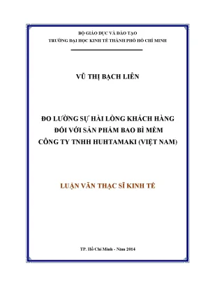 Đo Lường Sự Hài Lòng Khách Hàng Đối Với Sản Phẩm Bao Bì