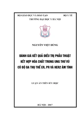Đánh Giá Kết Quả Điều Trị Phẫu Thuật Kết Hợp Hóa Chất