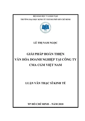 Giải pháp nâng cao văn hóa doanh nghiệp tại CMA CGM Việt Nam