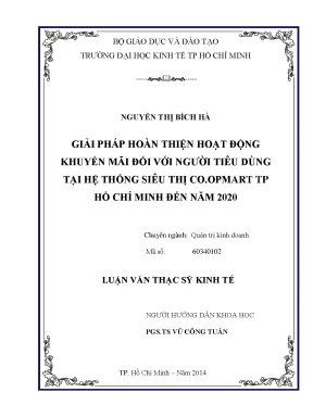 Giải pháp tối ưu hoạt động khuyến mãi tại siêu thị