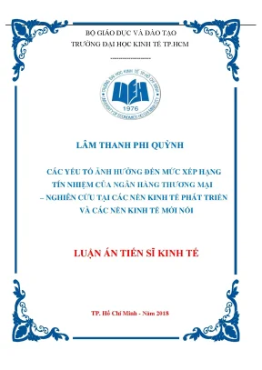 Các yếu tố ảnh hưởng đến xếp hạng tín nhiệm ngân hàng