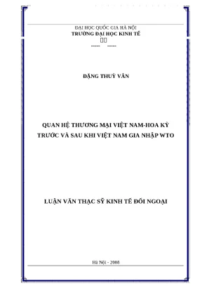 Quan hệ thương mại Việt Nam - Hoa Kỳ: Tác động sau khi