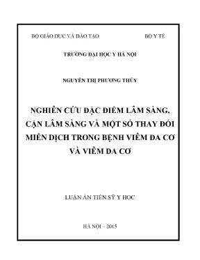 Viêm đa cơ & Viêm da cơ: Đặc điểm lâm sàng và miễn dịch