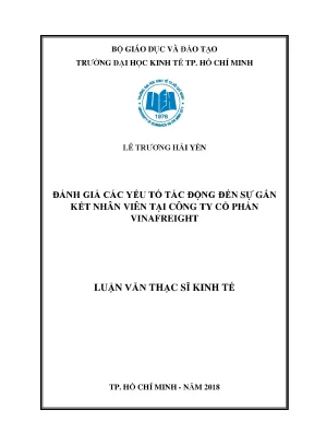 Đánh Giá Yếu Tố Gắn Kết Nhân Viên Tại Vinafreight