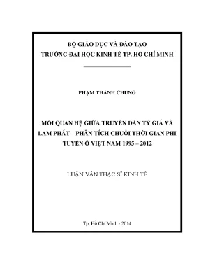 Phân Tích Mối Quan Hệ Giữa Tỷ Giá và Lạm Phát Tại Việt