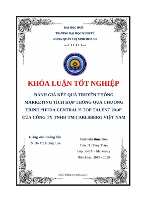 Đánh Giá Kết Quả Truyền Thông Marketing Tích Hợp Qua