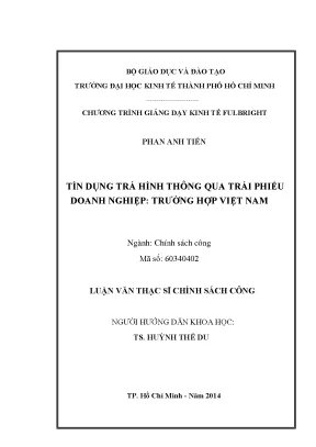 Tín dụng trá hình qua trái phiếu DN: Thực trạng Việt Nam