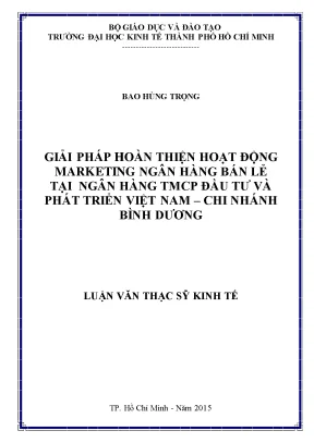 Giải pháp tối ưu hóa hoạt động marketing ngân hàng bán