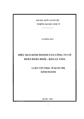 Nâng cao hiệu quả kinh doanh tại công ty cổ phần phân