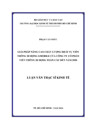 Giải pháp nâng cao chất lượng dịch vụ viễn thông di động