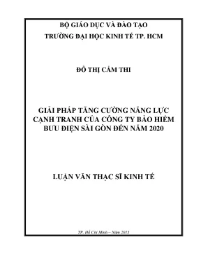 Giải pháp nâng cao năng lực cạnh tranh cho Công ty Bảo