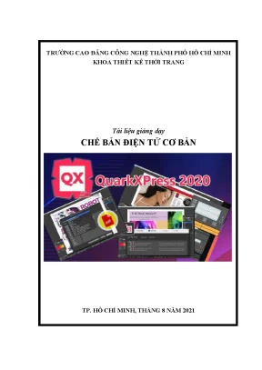 Hướng Dẫn Chế Bản Điện Tử Cơ Bản