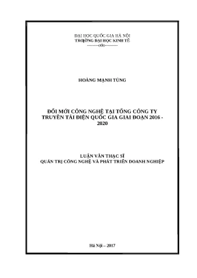 Đổi mới công nghệ tại Tổng công ty Truyền tải điện Quốc