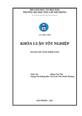 Hoàn thiện kế toán thanh toán tại công ty Dương Phong