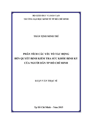 Phân Tích Yếu Tố Ảnh Hưởng Đến Quyết Định Kiểm Tra Sức