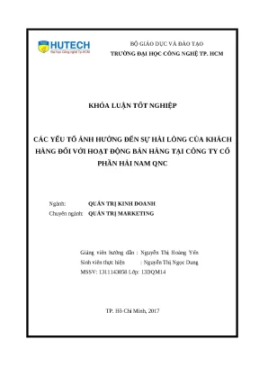 Hoàn thiện hoạt động marketing tại công ty TNHH một