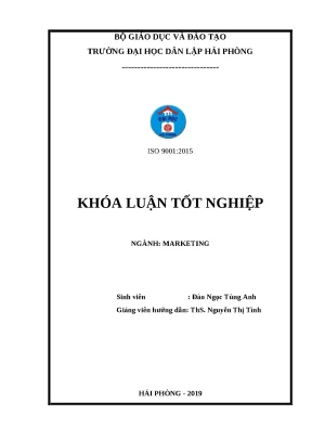 Khóa luận Marketing Vận tải Đức Tiến: Thực trạng & Giải pháp