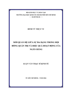 Mối Quan Hệ Giữa Đa Dạng Hội Đồng Quản Trị và Hiệu Quả