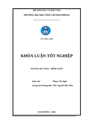 Cải thiện tổ chức kế toán thanh toán tại công ty TNHH