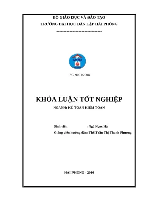 Hoàn thiện kế toán nguyên vật liệu tại công ty TNHH Nam Quân