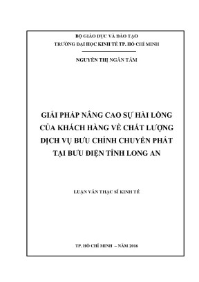 Giải pháp nâng cao sự hài lòng khách hàng dịch vụ bưu