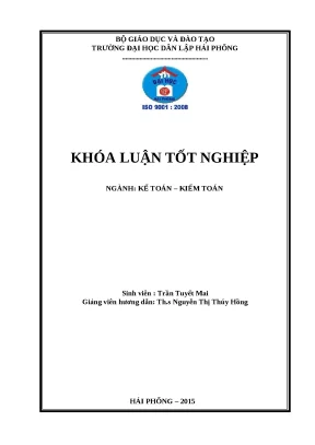 Hoàn thiện tổ chức kế toán doanh thu và chi phí tại