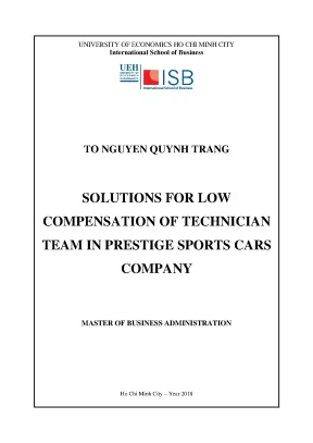 Giải pháp nâng cao lương cho đội ngũ kỹ thuật tại công