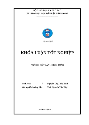 Cải Thiện Kế Toán Doanh Thu và Chi Phí Tại Công Ty Giầy
