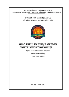 Giáo Trình Kỹ Thuật An Toàn Môi Trường Công Nghiệp Dành 