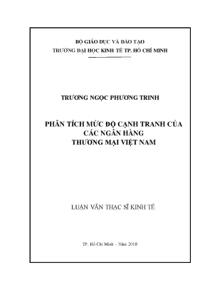 Phân Tích Cạnh Tranh Ngân Hàng Thương Mại Việt Nam