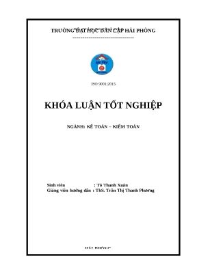 Cải Tiến Kế Toán Doanh Thu và Chi Phí Tại Công Ty TNHH