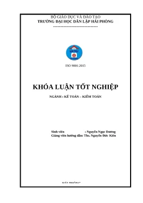 Tổ Chức Kế Toán Doanh Thu, Chi Phí và Kết Quả Kinh Doanh