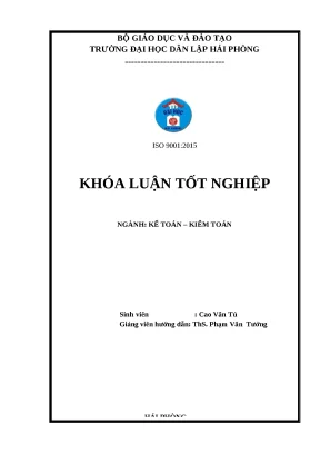 Khóa luận kế toán doanh thu chi phí tại công ty xăng dầu