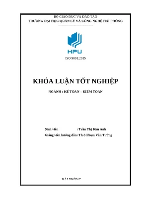 Cải Thiện Kế Toán Doanh Thu và Chi Phí Tại Công Ty TNHH