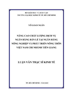 Nâng cao chất lượng dịch vụ ngân hàng bán lẻ tại