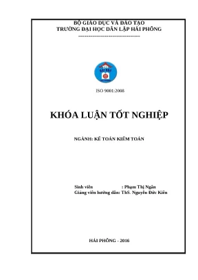 Hoàn thiện tổ chức kế toán doanh thu và chi phí tại HTX