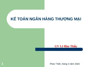 Hướng Dẫn Kế Toán Ngân Hàng Thương Mại Chi Tiết