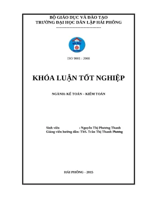 Cải thiện tổ chức kế toán thanh toán tại Công ty TNHH