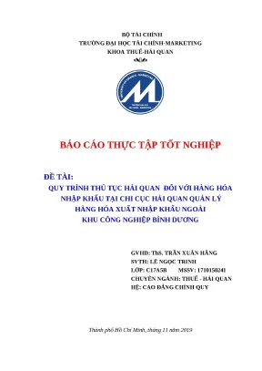 Quy Trình Thủ Tục Hải Quan Hàng Nhập Khẩu Tại Bình Dương